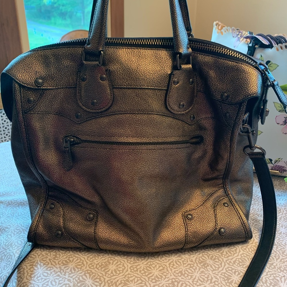Authentic Coach Mini Rhyder 33 Satchel - Picture 2 of 3
